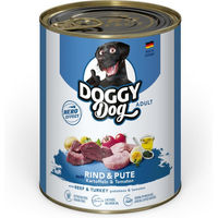 Produktbild von DOGGY Hundefutter Adult Rind und Pute Stückchen in Sauce getreidefrei und glutenfrei 6 x 800 g - 6 x 800 g