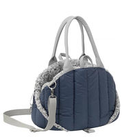 Produktbild von DOGGY Hundetasche Transportbox aus Polyester in Blau 47x29x32 cm OEKO-TEX zertifiziert