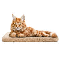 Produktbild von DOGGY Katzen Fensterliege mit rutschfester Fensterbank und waschbarem Bezug Beige 50x20 cm - 50 cm
