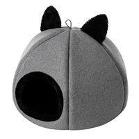 Produktbild von DOGGY Katzenhöhle Grau OEKO-TEX Polyester