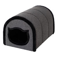 Produktbild von DOGGY Katzenhöhle Inari Graphit Grau Größe M aus Stoff mit OEKO-TEX Standard