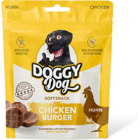 Produktbild von DOGGY Softsnack Chicken Burger Hund Belohnungssnack Huhn getreidefrei ohne Zucker 70 g