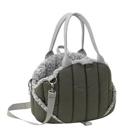 DOGGY Transportbox Hundetasche für Hunde in Grün 47x29x32 cm aus Polyester mit OEKO-TEX Standard – Bild 1 von 6