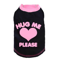 Produktbild von DoggyDolly Hund T-Shirt Hug Me Schwarz XXS für Welpen