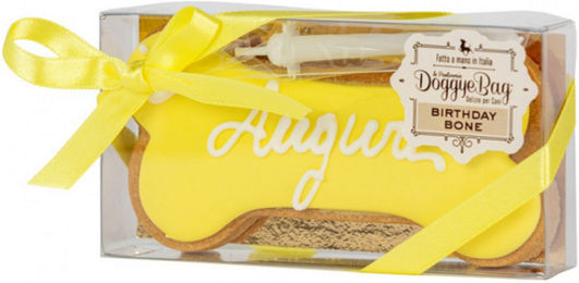 DoggyeBag Birthday Bone Hundespielzeug Gelb – Bild 1 von 1