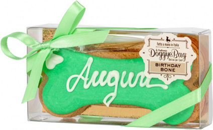 DoggyeBag Birthday Bone Hundespielzeug Grün – Bild 1 von 1
