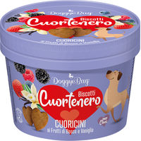Produktbild von DoggyeBag Cuortenero Hundeleckerli Beeren und Vanille
