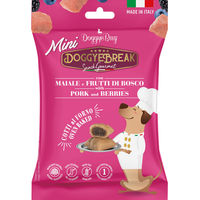 Produktbild von DoggyeBag Doggyebreak Mini Belohnungssnack für Hunde mit Schwein und Beeren getreidefrei