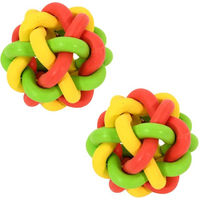 Produktbild von Doggyman Macaroni Gummiball Hundespielzeug 2er Set