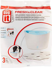 Dogit Ersatzfilter für Hunde-Trinkbrunnen 3er Pack Weiß – Bild 1 von 5