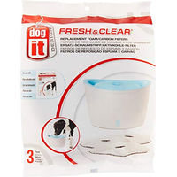Produktbild von Dogit Ersatzfilter für Hunde-Trinkbrunnen 3er Pack Weiß
