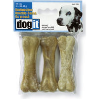 Produktbild von Dogit Kauknochen für Hunde aus Rind gepresst 10 cm 3er Pack - 3 x 10 cm