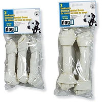 Produktbild von Dogit Kausnack für Hunde aus Rinderhaut 3er Pack