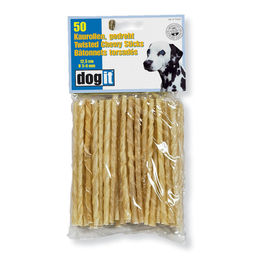 Produktbild von Dogit Naturkauartikel Kaurollen gedreht Rind Monoprotein 50 Stück