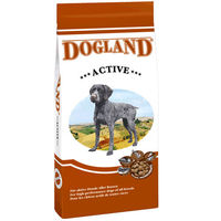 Produktbild von Dogland Active Trockenfutter für ausgewachsene Hunde Adult ohne künstliche Farb-, Geschmacks- und Konservierungsstoffe