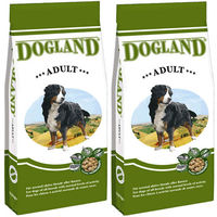 Produktbild von Dogland Hundefutter Adult ohne künstliche Zusatzstoffe 2 x 15 kg