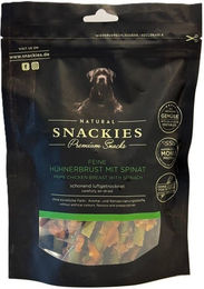 Produktbild von Doglovers Herbst & Partner Kausnack Snackies Feine Hühnerbrust mit Spinat für Hunde getreidefrei - 170 g