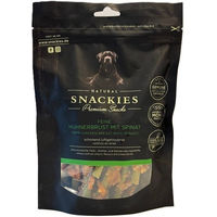 Produktbild von Doglovers Herbst & Partner Kausnack Snackies Feine Hühnerbrust mit Spinat für Hunde getreidefrei - 170 g