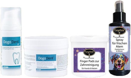 Produktbild von Dogoteka Bio Zahnpflege Set für Hunde aller Altersstufen und Größen
