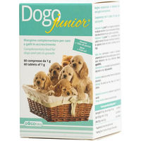 Produktbild von Dogoteka DogoJunior Gelenk-Supplement für Katzen und Hunde mit Fischgeschmack 60 Tabletten