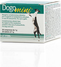 Produktbild von Dogoteka DogoMini Gelenk-Supplement für Hunde und Katzen zur Unterstützung von Sehnen und Bändern bei Arthrose 30 Stück