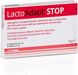 Produktbild von Dogoteka LactoAdapt Stop Probiotika zur Unterstützung der Verdauung bei akutem Durchfall für Hunde und Katzen 6 Stück