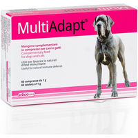 Produktbild von Dogoteka MultiAdapt Nahrungsergänzung für Hunde und Katzen zur Immunstärkung sowie für Haut und Fell 60 Stück
