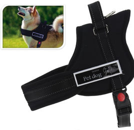 DOGS Collection Hundegeschirr aus Polyester Schwarz Größe L – Bild 1 von 3