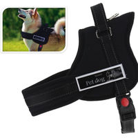 Produktbild von DOGS Collection Hundegeschirr aus Polyester Schwarz Größe L