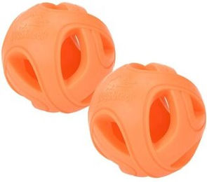 Dogs Creek Ball Airflow Hundespielzeug aus Gummi Orange Größe M-L – Bild 1 von 3