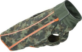 Dogs Creek Fleecejacke Makalu Camouflage für Hunde aus Polyester wasserabweisend 36 cm – Bild 1 von 3