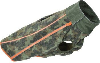 Dogs Creek Fleecejacke Makalu Camouflage für Hunde aus Polyester wasserabweisend 54 cm – Bild 1 von 2