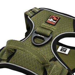 Produktbild von Dogs Creek Hundegeschirr Pathfinder grün Polyester Größe L