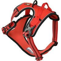 Produktbild von Dogs Creek Hundegeschirr Pathfinder Rot Polyester Größe M