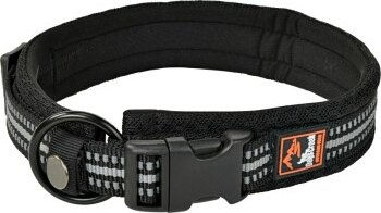Dogs Creek Hundehalsband Voyager aus Nylon Schwarz XL – Bild 1 von 2