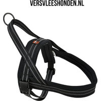 Produktbild von Dogs Creek Norwegergeschirr Control aus Nylon für Hunde Schwarz Größe L