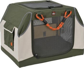 Dogs Creek Outdoor Box S Transportbox aus Metall wasserabweisend Grün – Bild 1 von 3