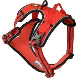 Produktbild von Dogs Creek Pathfinder Hundegeschirr aus Polyester in Rot Grösse XL