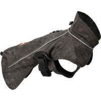 Produktbild von Dogs Creek Regenmantel Parabat für Hunde schwarz aus Polyester waterproof 28 cm
