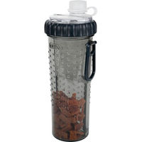 Produktbild von Dogs Creek Reise Set Futter- und Wasserbehälter aus Kunststoff transparent - 2 x 355 ml
