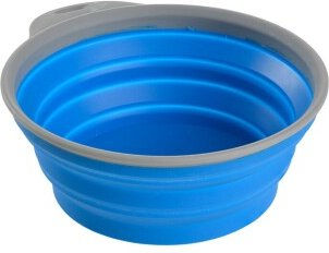 Dogs Creek Reise-Silikonnapf Trail Wasser- und Futternapf für Hunde Blau 1 l - 1 l – Bild 1 von 3