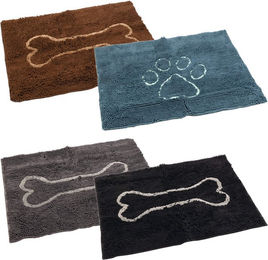 Dogs Gone Smart Dirty Dog Doormat Hundematte Grau – Bild 1 von 4