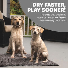 Dogs Gone Smart Türvorleger für Hunde in Grau Größe L – Bild 1 von 6