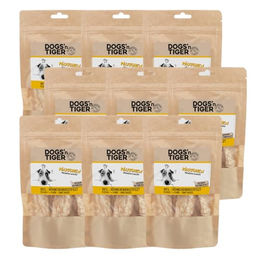 Dogs'n Tiger Adult Hundesnacks Päuschen gefriergetrocknete Hühnchenbrust ohne Zucker und Getreide 9x 80g - 9 x 80 g – Bild 1 von 5