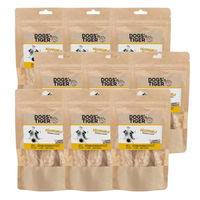 Produktbild von Dogs'n Tiger Adult Hundesnacks Päuschen gefriergetrocknete Hühnchenbrust ohne Zucker und Getreide 9x 80g - 9 x 80 g