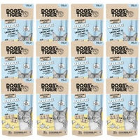 Produktbild von Dogs'n Tiger Adult Nassfutter für Katzen Lachs mit Stückchen in Sauce getreidefrei 12x 125g - 12 x 125 g