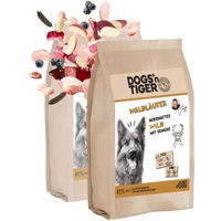 Produktbild von Dogs'n Tiger Adult Waldläufer Hundefutter Wild & Gemüse getreidefrei 2x2 kg