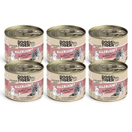 Dogs'n Tiger Allerliebst Katzen Nassfutter Adult Rind & Huhn Stückchen in Sauce mit hohem Fleischanteil 6x 200g - 6 x 200 g – Bild 1 von 7