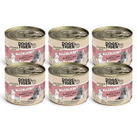Produktbild von Dogs'n Tiger Allerliebst Katzen Nassfutter Adult Rind & Huhn Stückchen in Sauce mit hohem Fleischanteil 6x 200g - 6 x 200 g