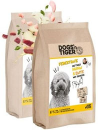 Dogs'n Tiger Federtanz Adult Hundefutter Huhn & Ente mit hohem Fleischanteil 2x 2kg – Bild 1 von 10